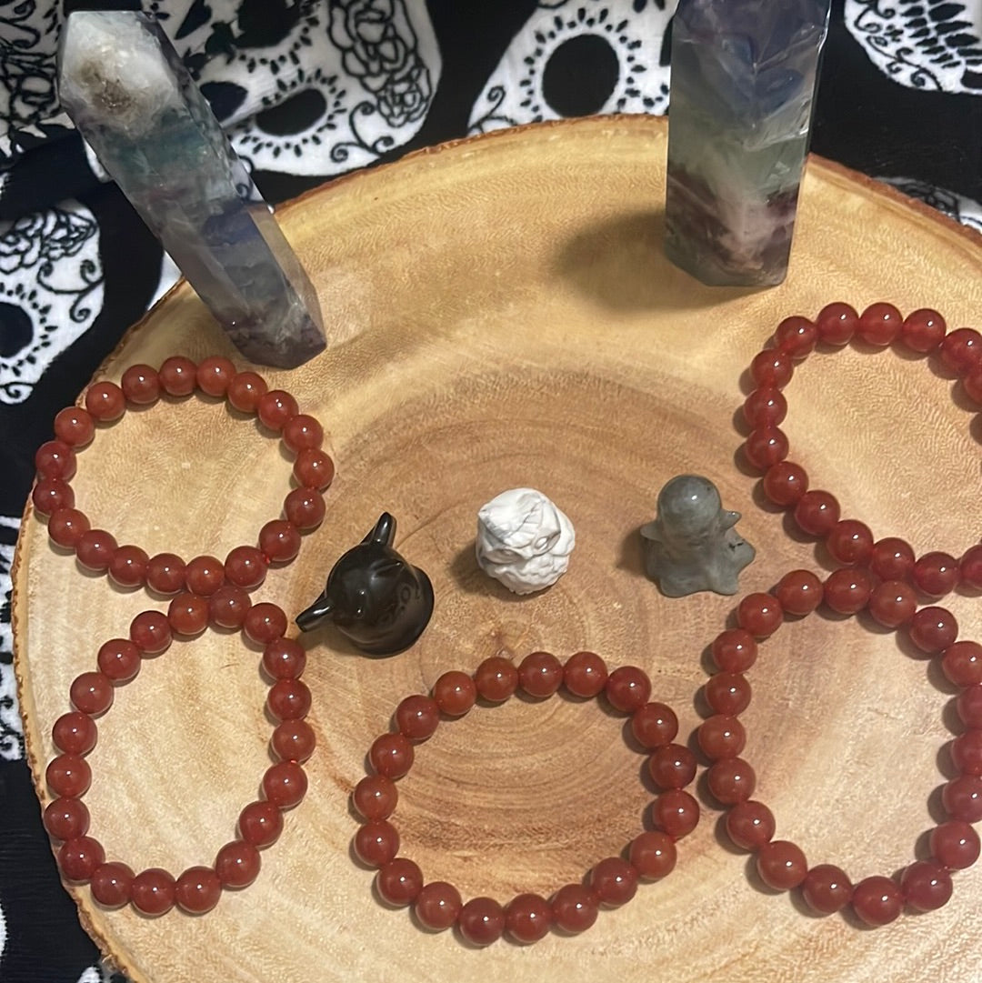 Carnelian Red Bracelet