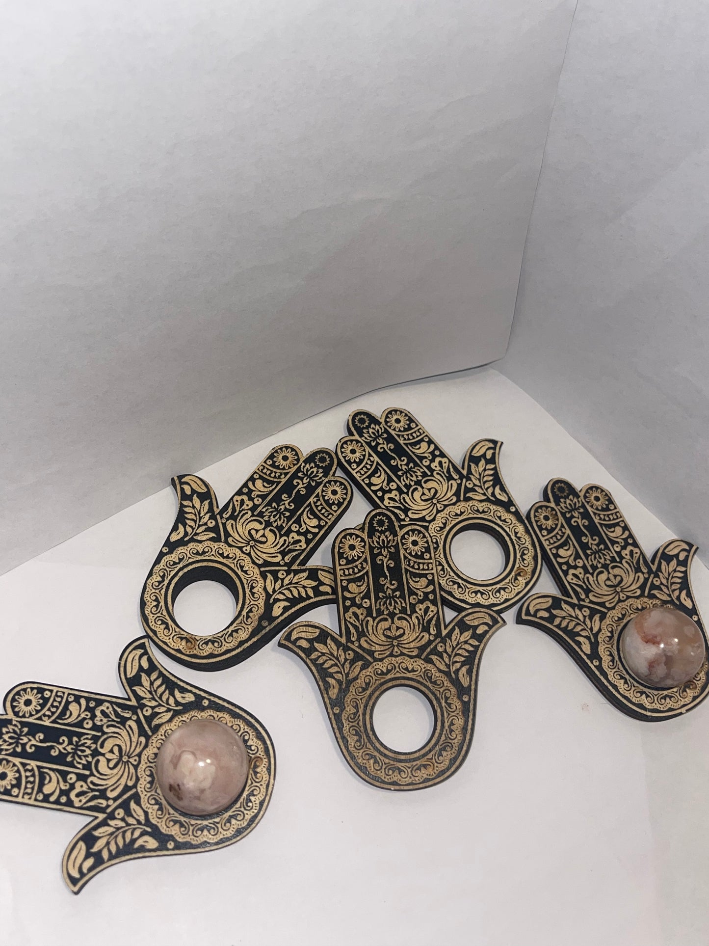 Evil eye sphere stands