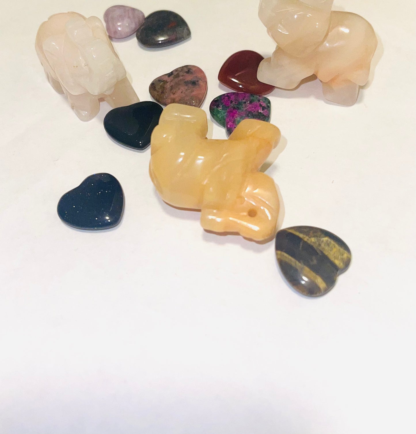 Yellow jade quartz