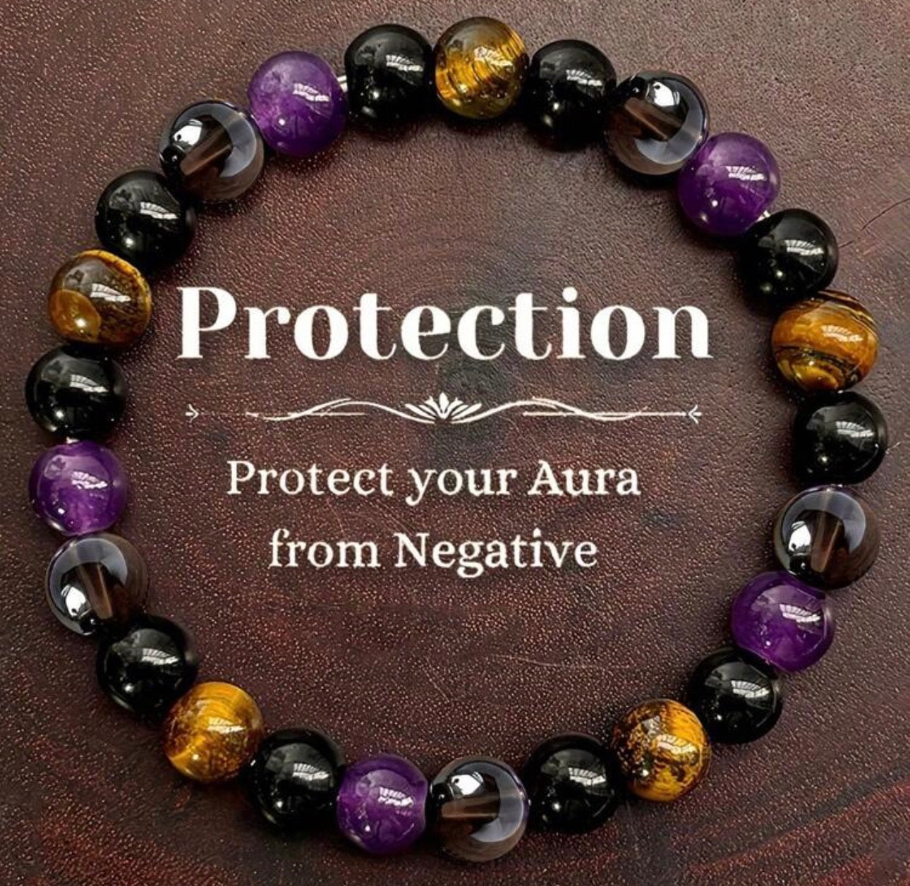 Shiny protection bracelet