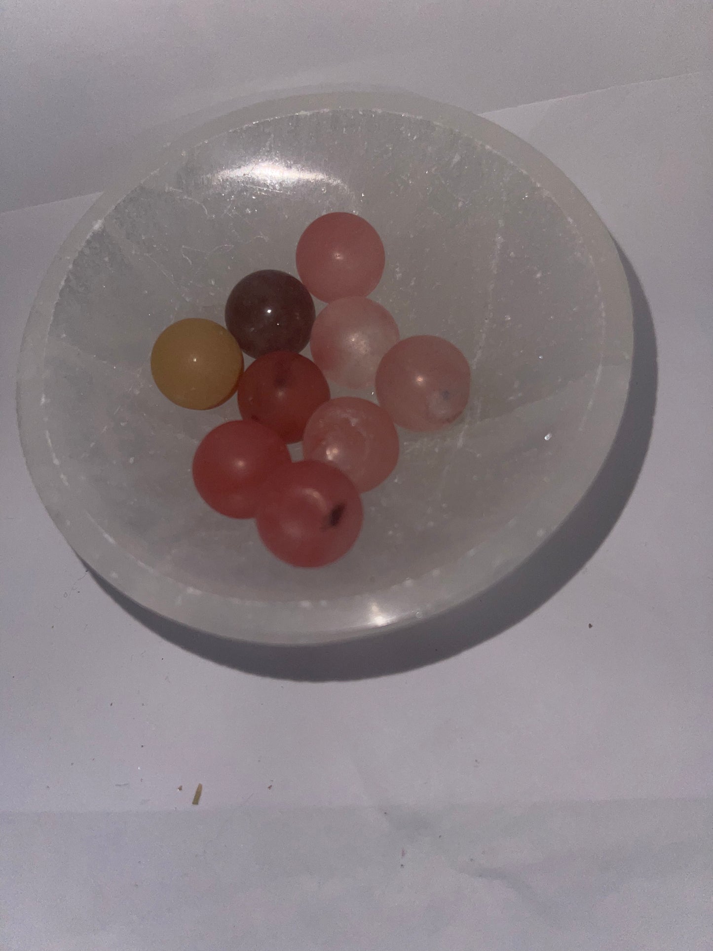 Lucky pink mini spheres