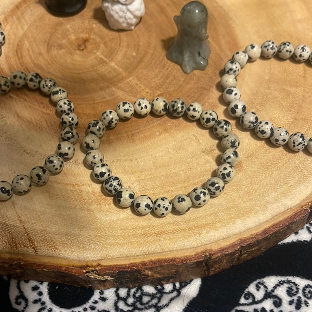 Dalmatian  jasper Bracelets
