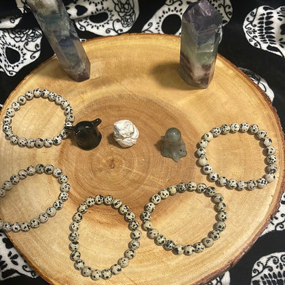 Dalmatian  jasper Bracelets