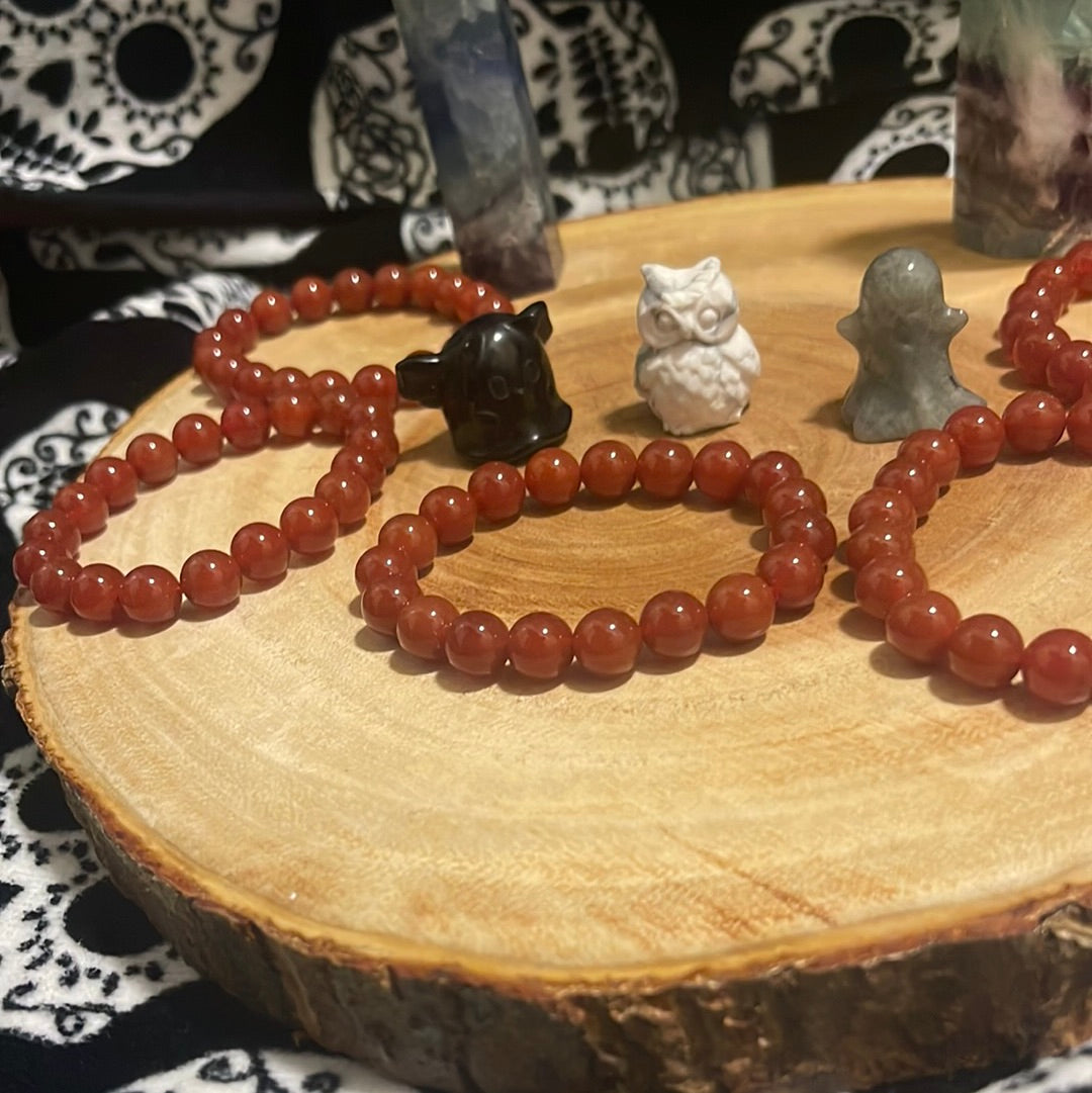 Carnelian Red Bracelet