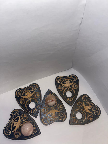 Hearts shape sphere stands