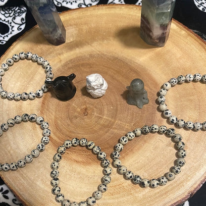 Dalmatian  jasper Bracelets