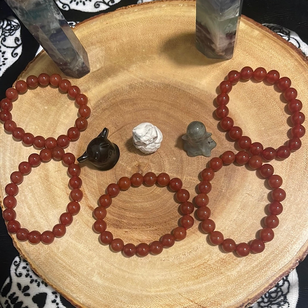 Carnelian Red Bracelet