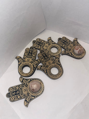 Evil eye sphere stands