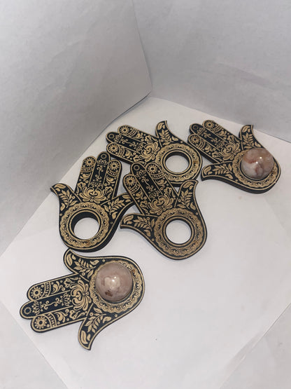 Evil eye sphere stands