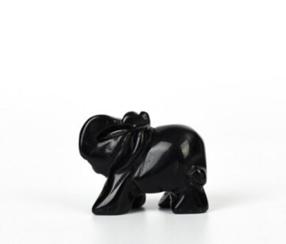 Obsidian elephants