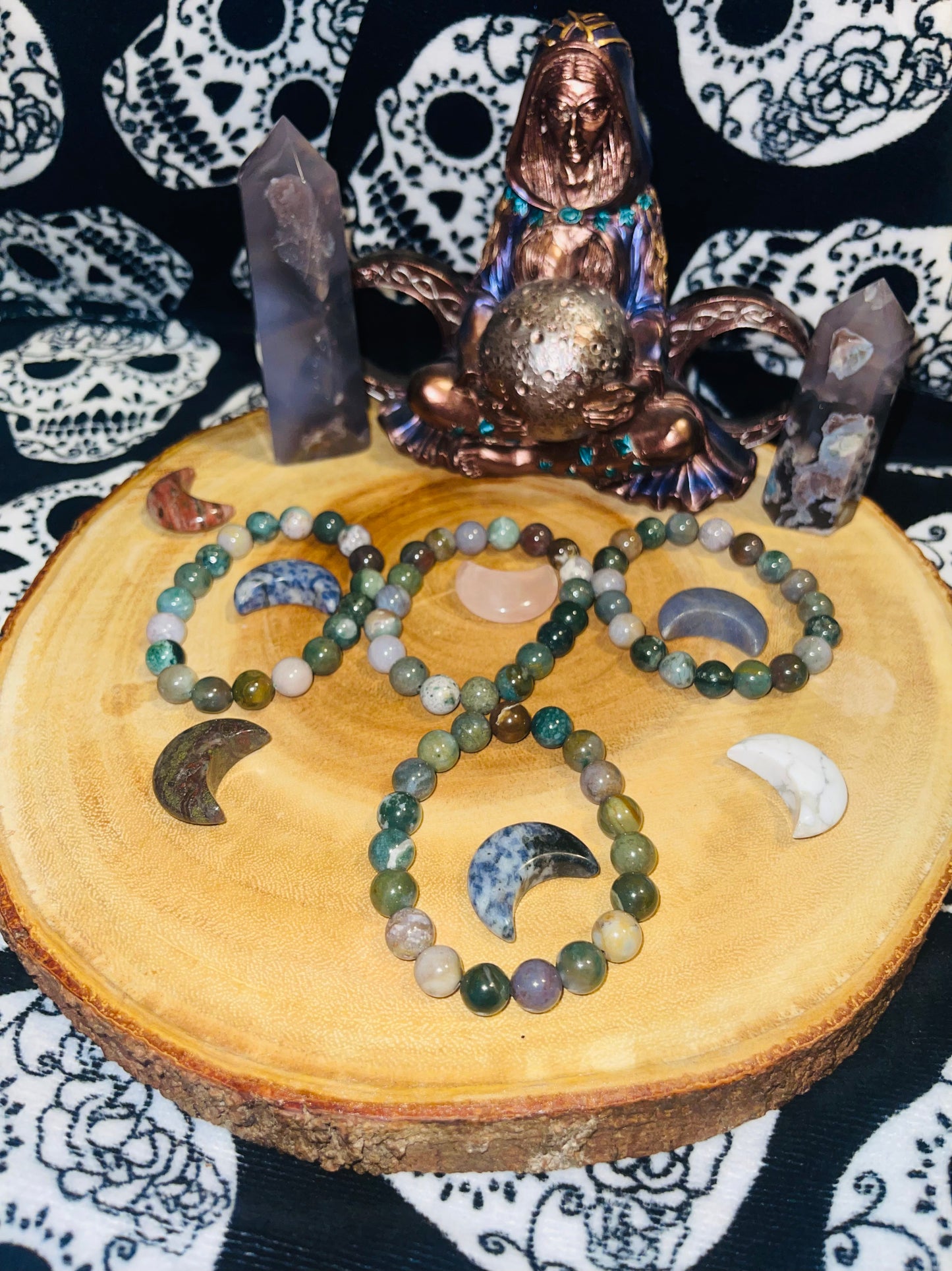 Indian Agate Bracelet