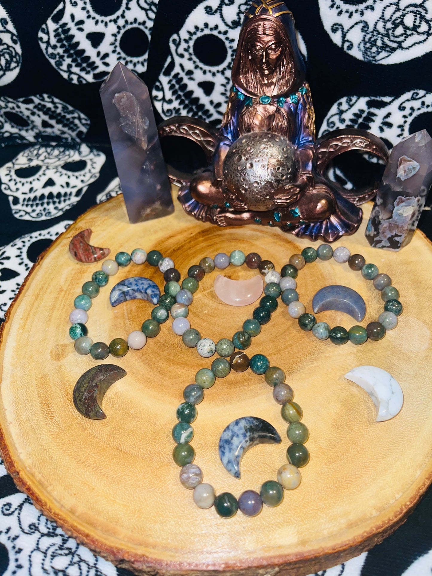 Indian Agate Bracelet