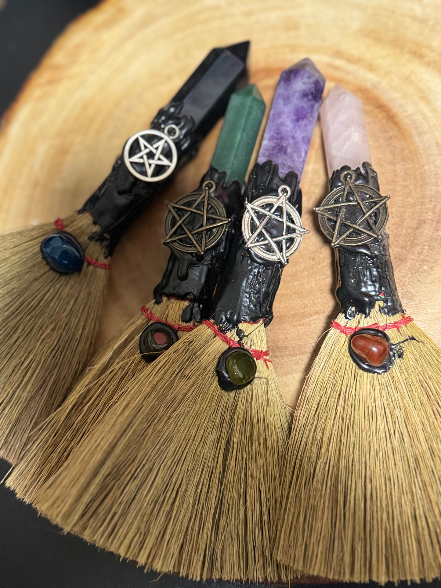 Crystals wands / brooms