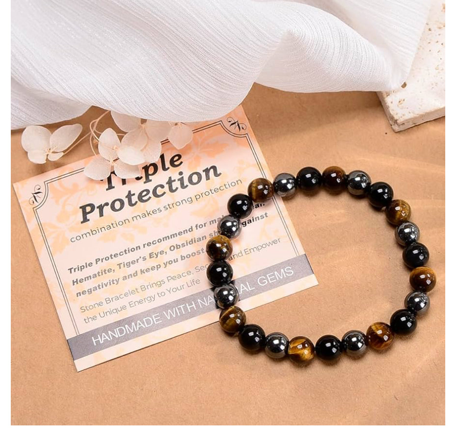 Triple protection bracelet