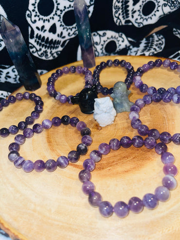 Amethyst bracelet