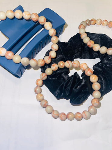 Red vein jasper bracelet