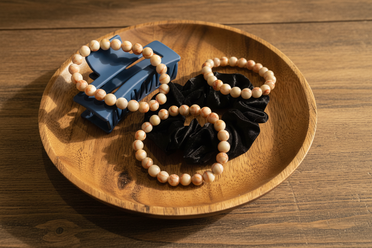 Red vein jasper bracelet
