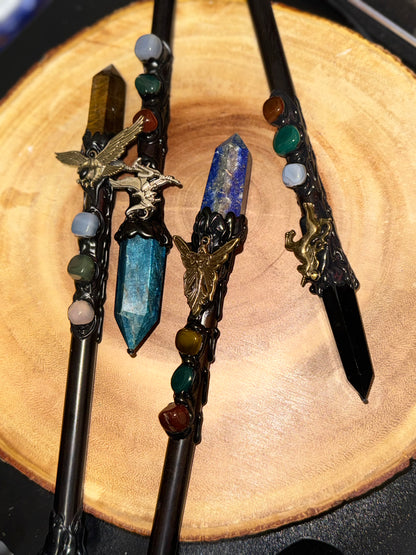 Crystals wands / brooms