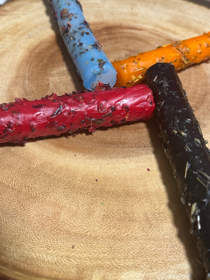 Candles prepared