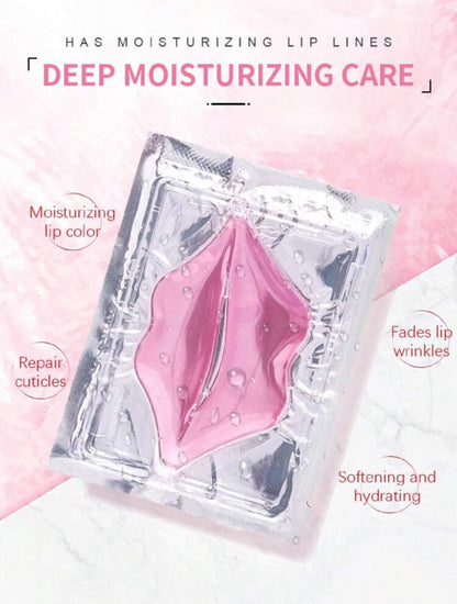 Crystals rose lip plump