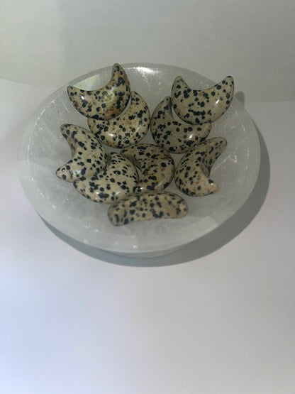 dalmation halfmoon  carved