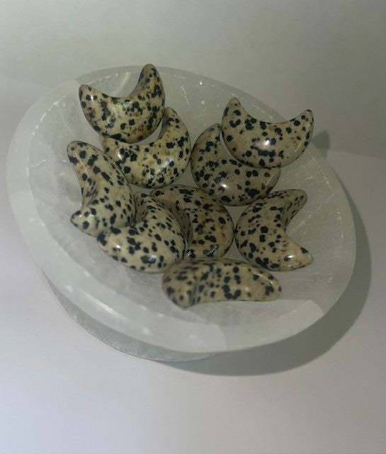 dalmation halfmoon  carved