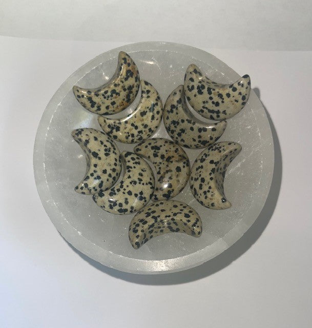 dalmation halfmoon  carved