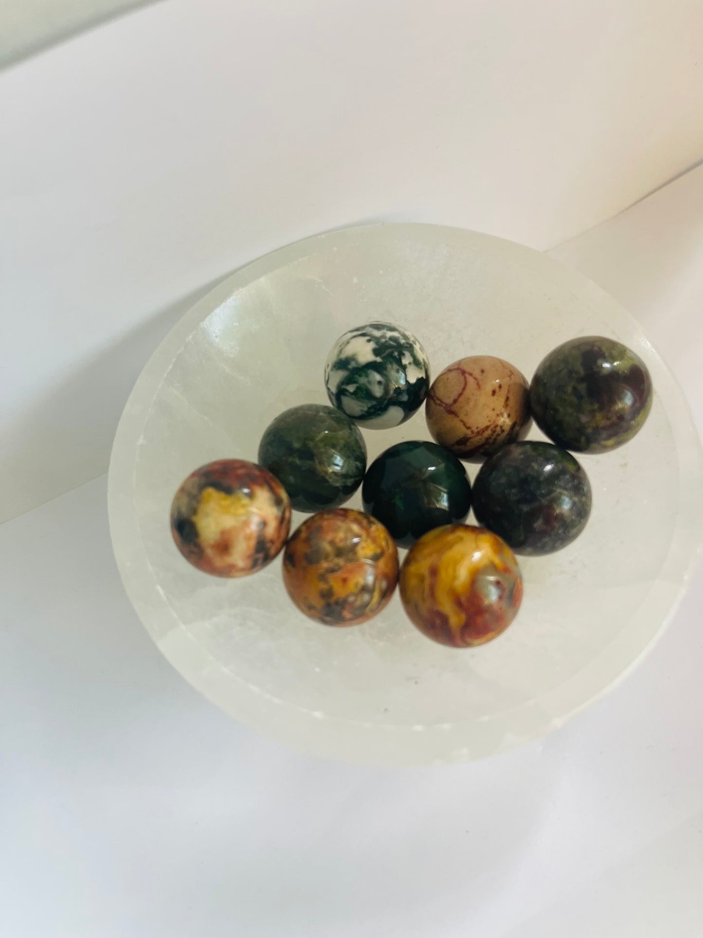 Mini sphere luck  yellow pineapple