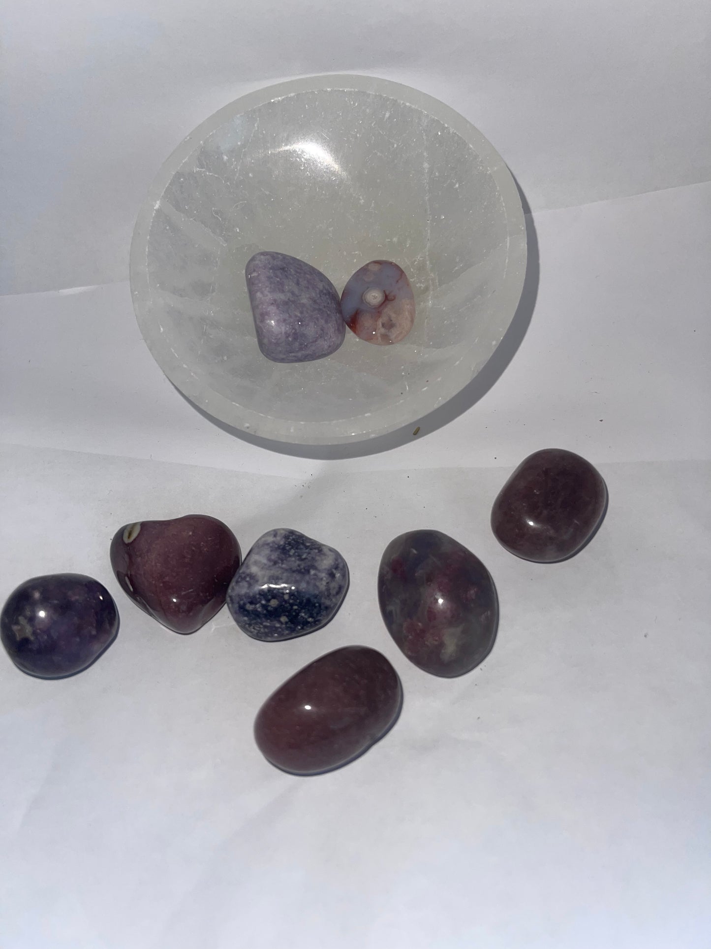 Strawberry/purple tumbles