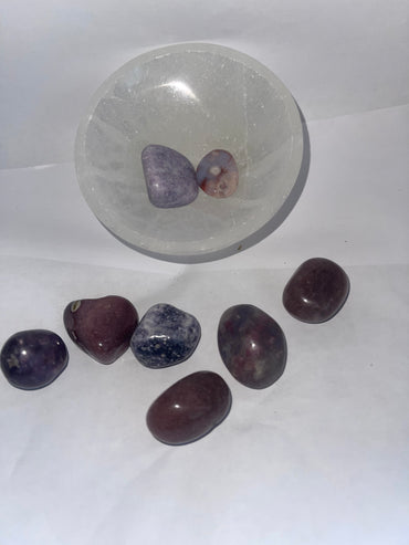 Strawberry/purple tumbles