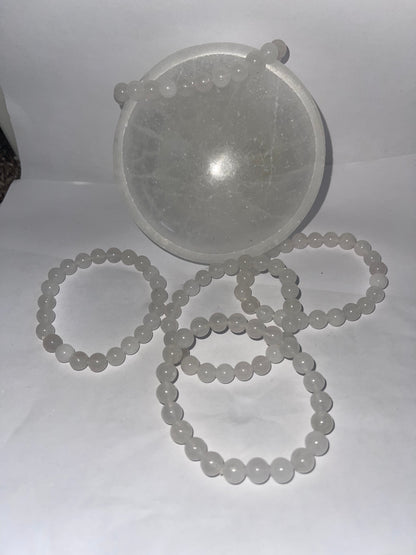 Clear quartz bracelet