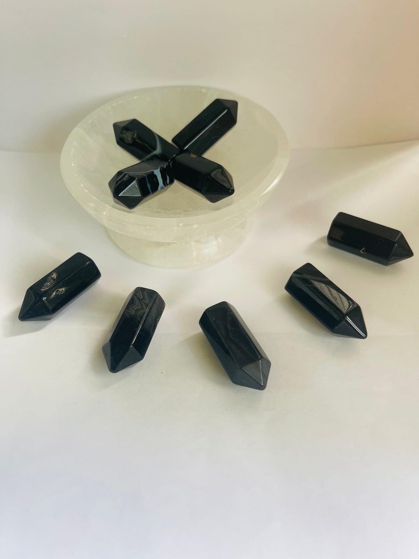 Black obsidian towers mini