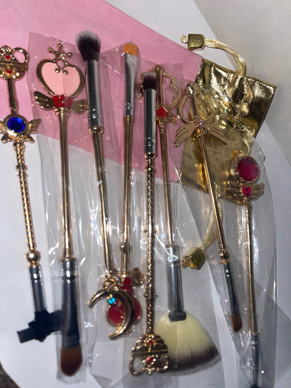 Moon brushes