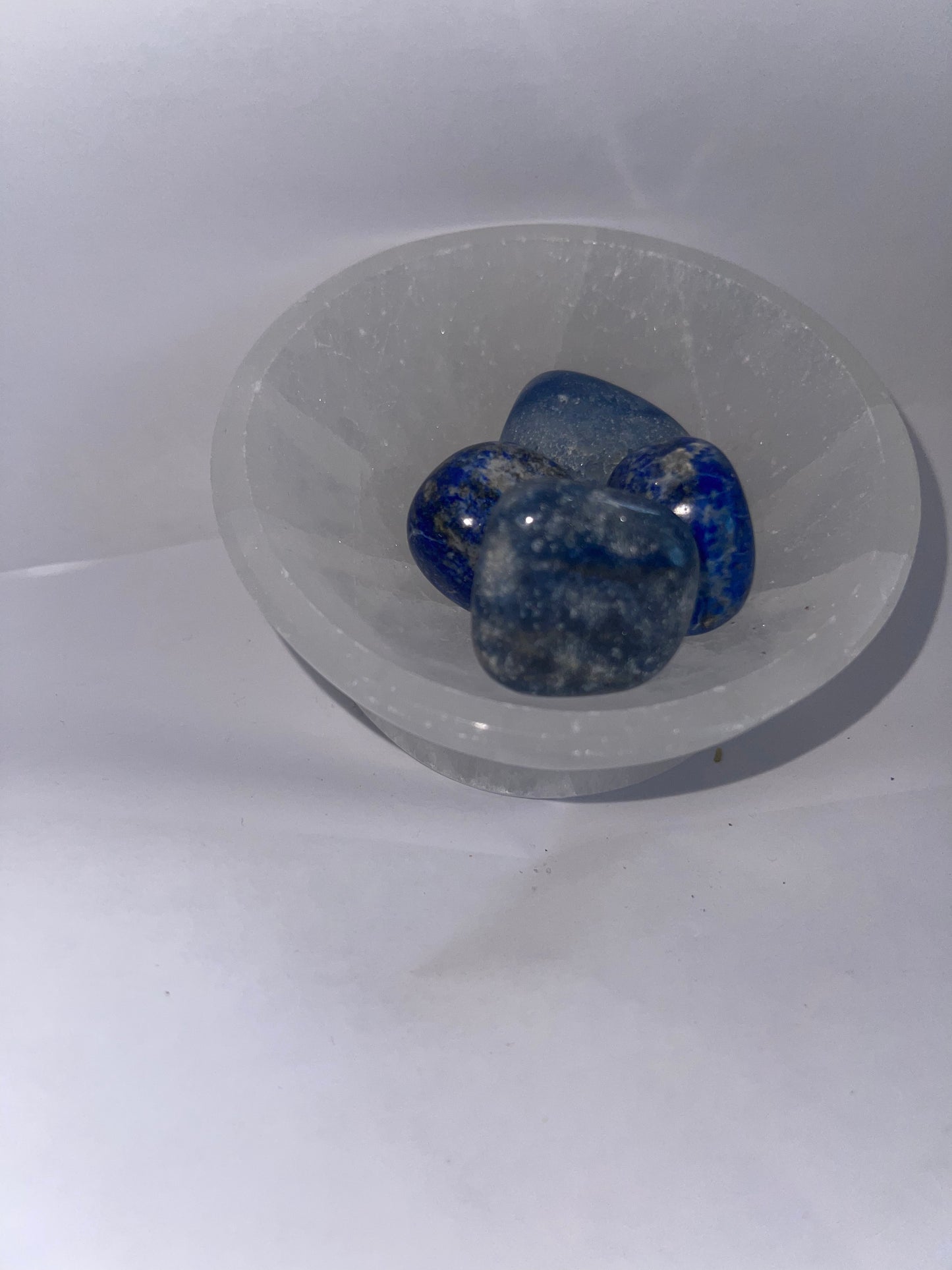 Lapiz lazuli carved tumbles