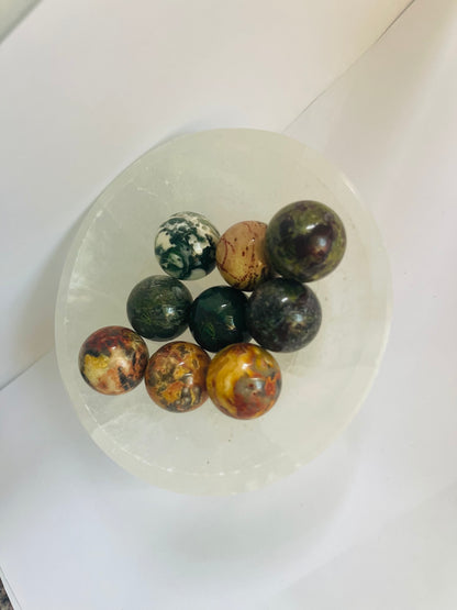 Mini sphere luck  yellow pineapple