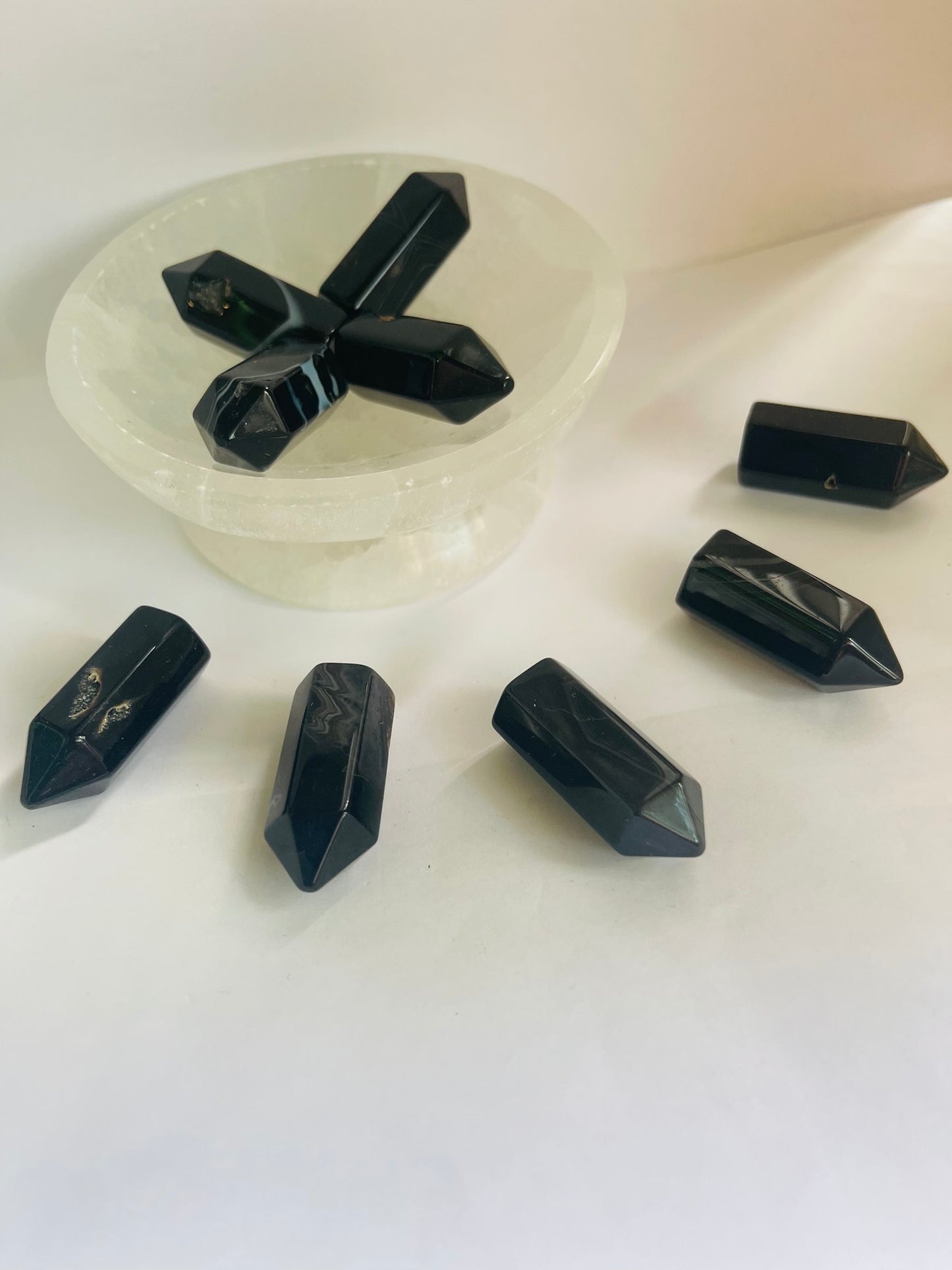 Black obsidian towers mini