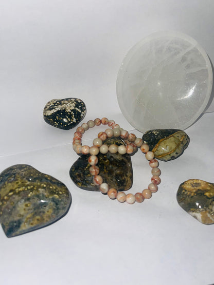 Ocean hearts carved stone