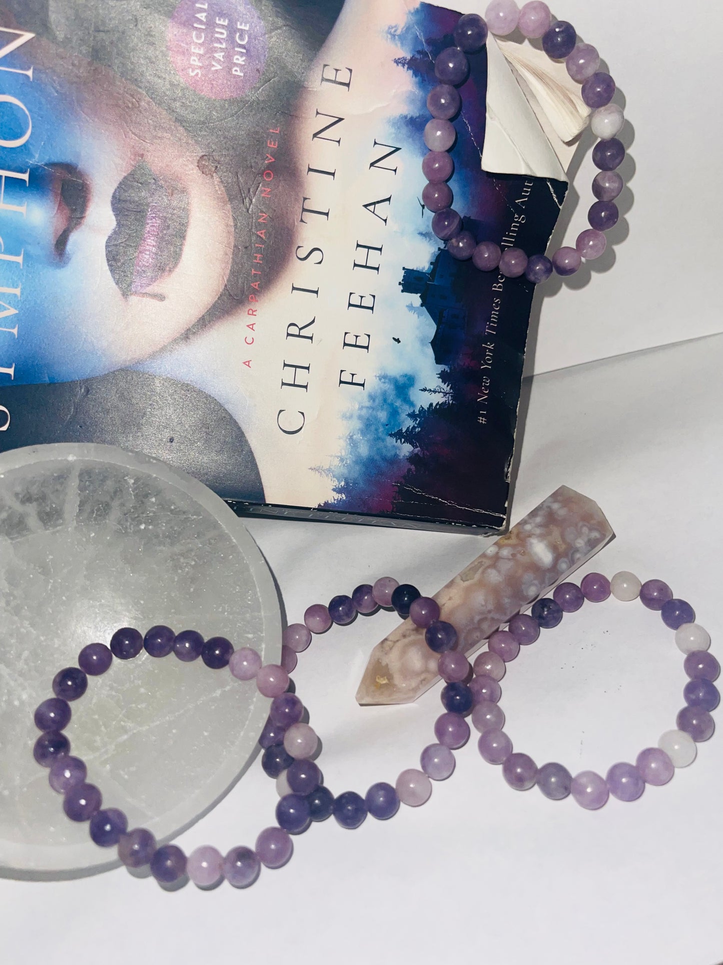 Purple Lepidoplite bracelet