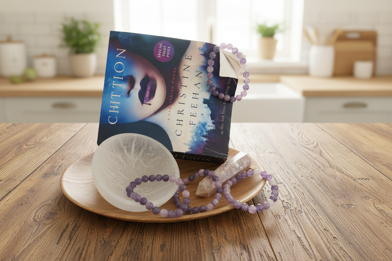 Purple Lepidoplite bracelet