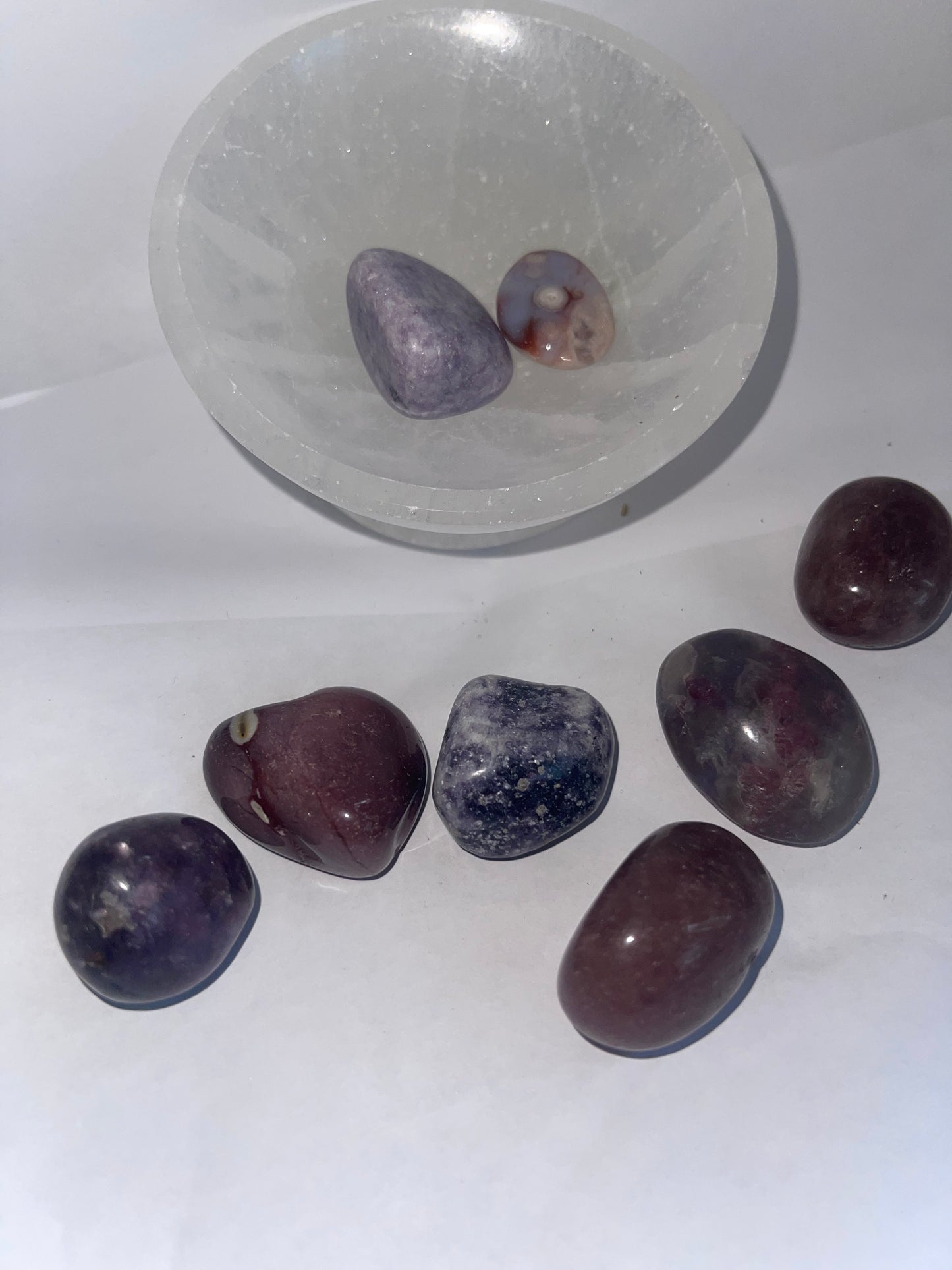 Strawberry/purple tumbles