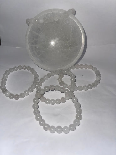 Clear quartz bracelet